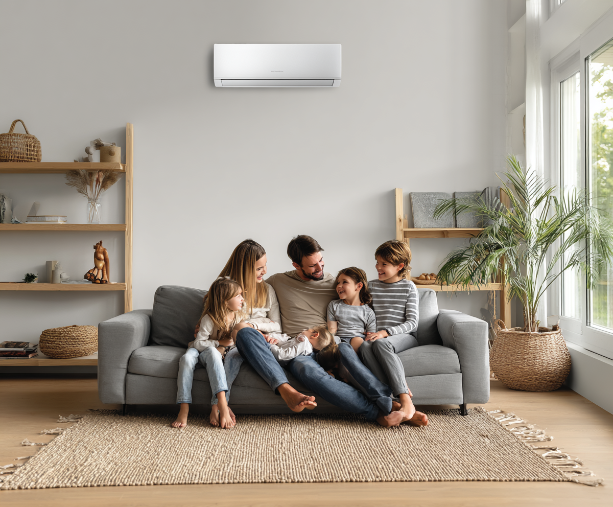 Rodzina w komfortowych warunkach